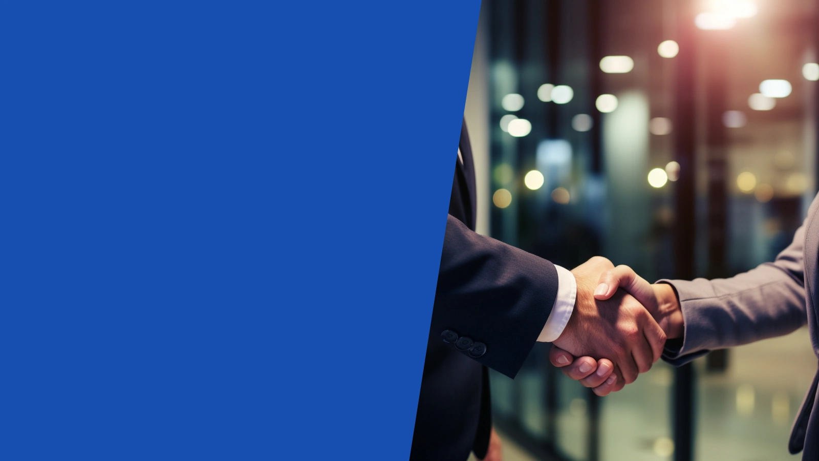 Scientific event execution abstract hero visual